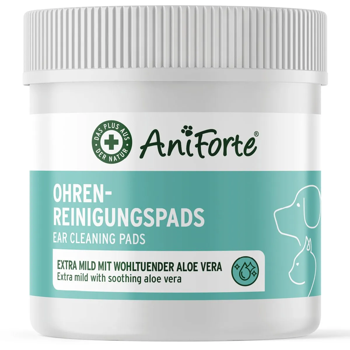 AniForte Ear Cleaning Pads - 100 Pieces