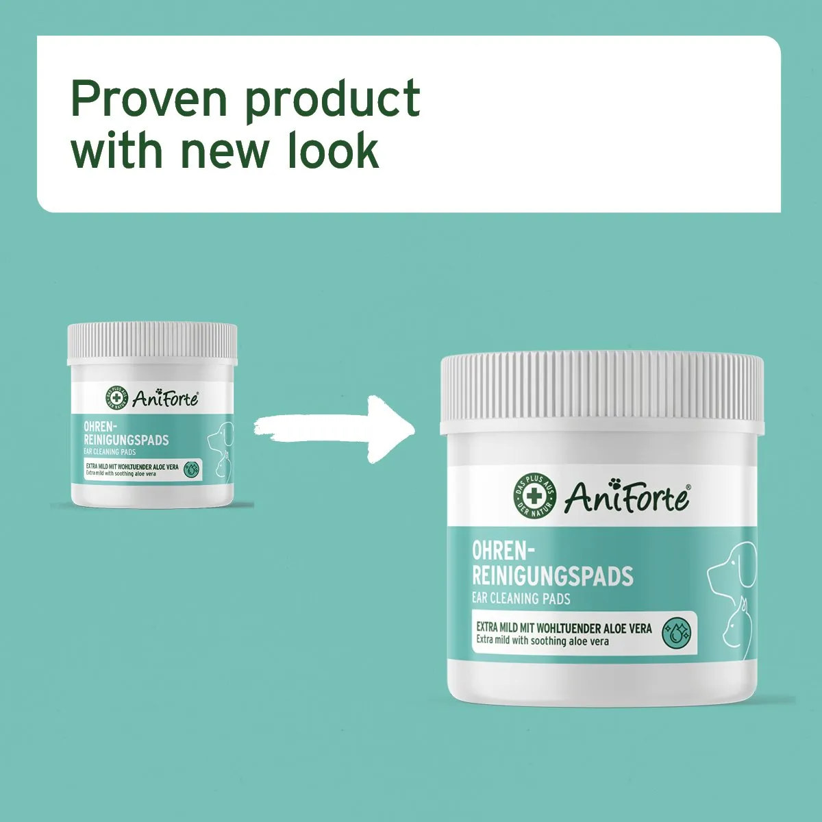 AniForte Ear Cleaning Pads - 100 Pieces