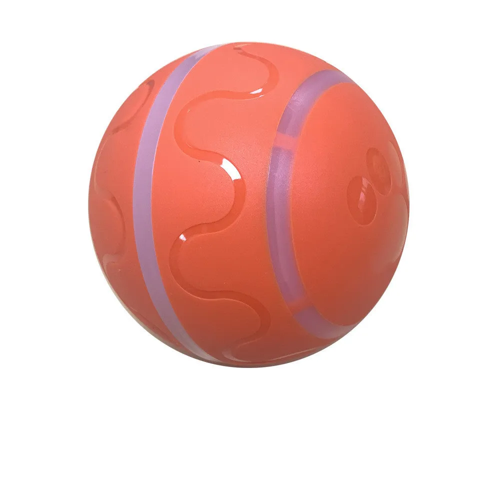 Automatic Self Rotating USB Intelligent  Wicked Cat Toy Ball for entertainment of cats