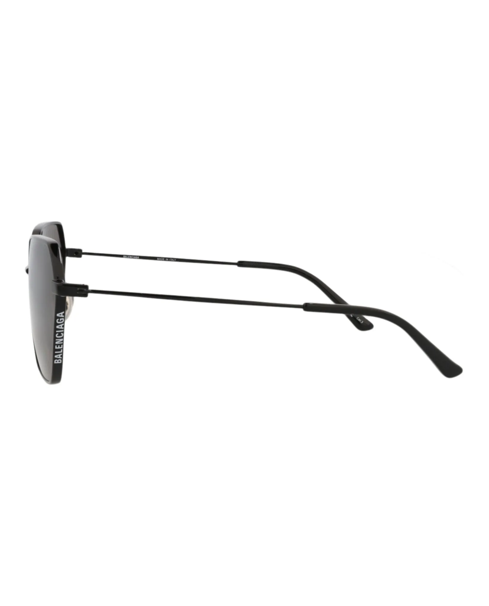 Balenciaga Womens Cat Eye Black Black Grey Fashion Designer Eyewear