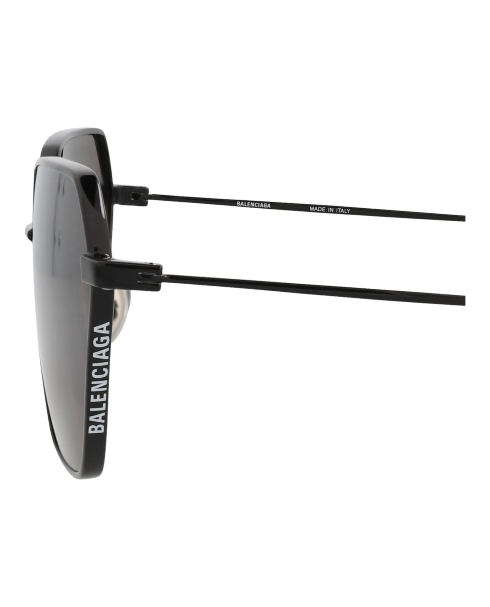 Balenciaga Womens Cat Eye Black Black Grey Fashion Designer Eyewear
