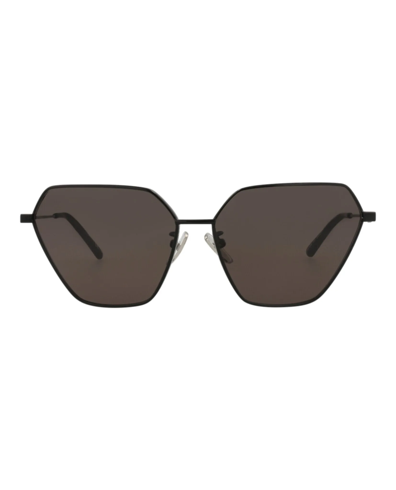Balenciaga Womens Cat Eye Black Black Grey Fashion Designer Eyewear