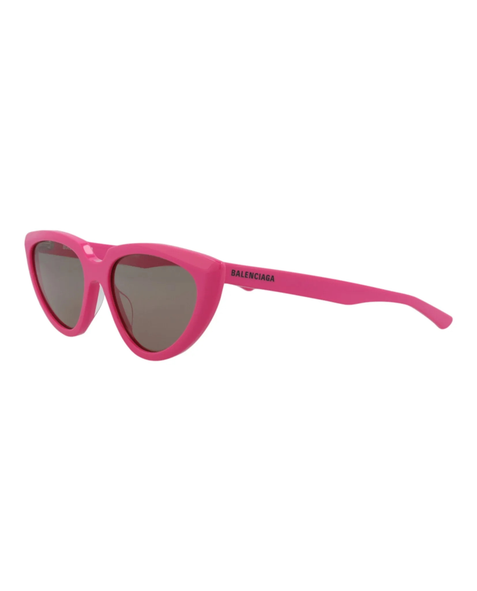 Balenciaga Womens Cat Eye Fuchsia Fuchsia Brown Fashion Designer Eyewear