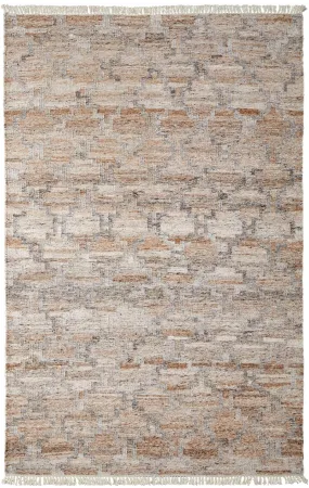 Beckett 8900787F Tan/Gray Rug