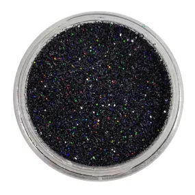 Black Glitter (Fine Holographic Glitter) - Gunpowder Plot