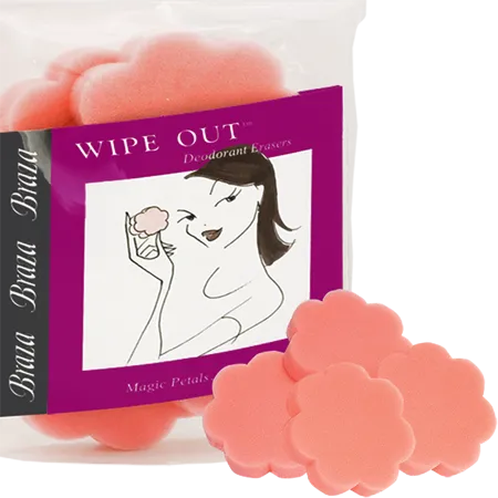 BRAZA Wipe Out Deodorant Remover (4 pieces)