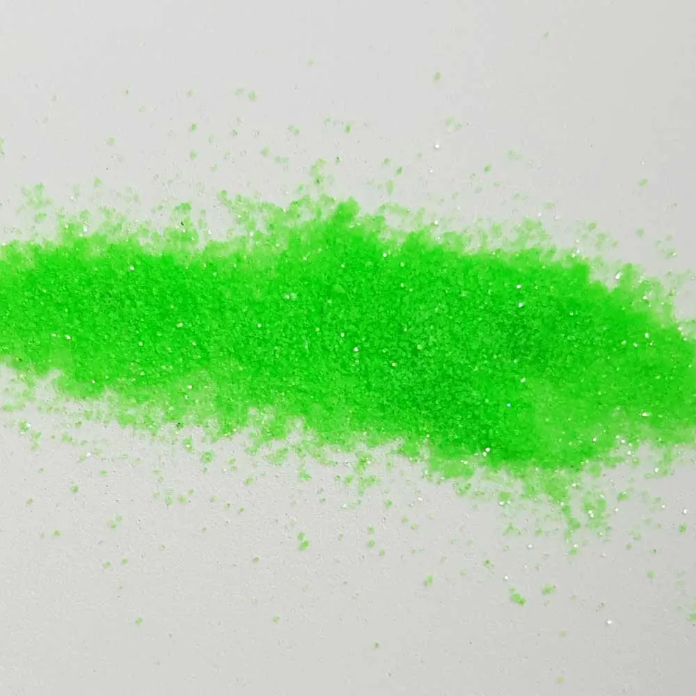 Bright Green Glitter (Fine Neon UV Glitter) - Green Cross Code