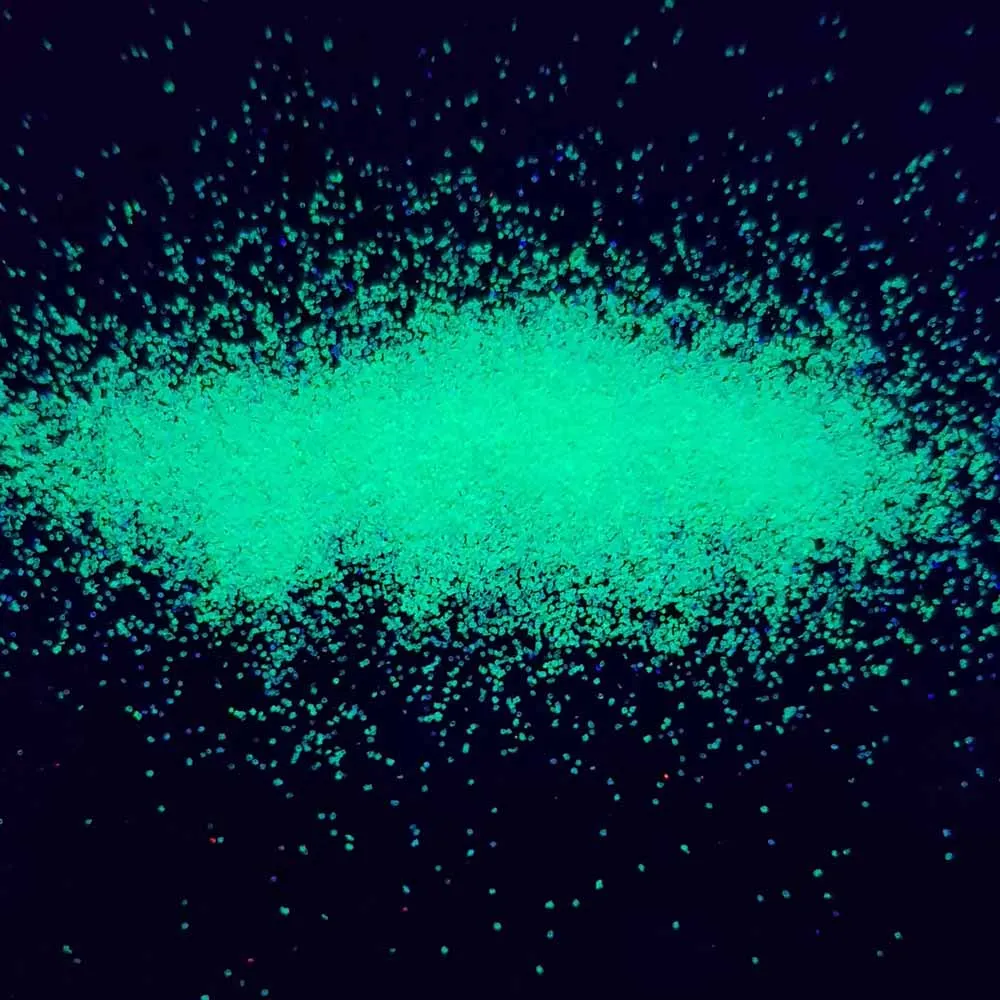 Bright Green Glitter (Fine Neon UV Glitter) - Green Cross Code