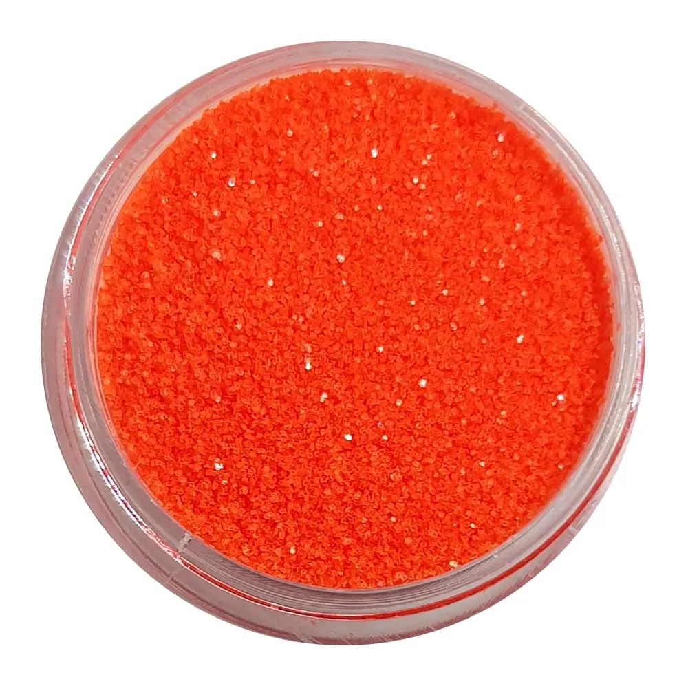 Bright Orange Glitter (Fine Neon UV Glitter) - Juiced Orange