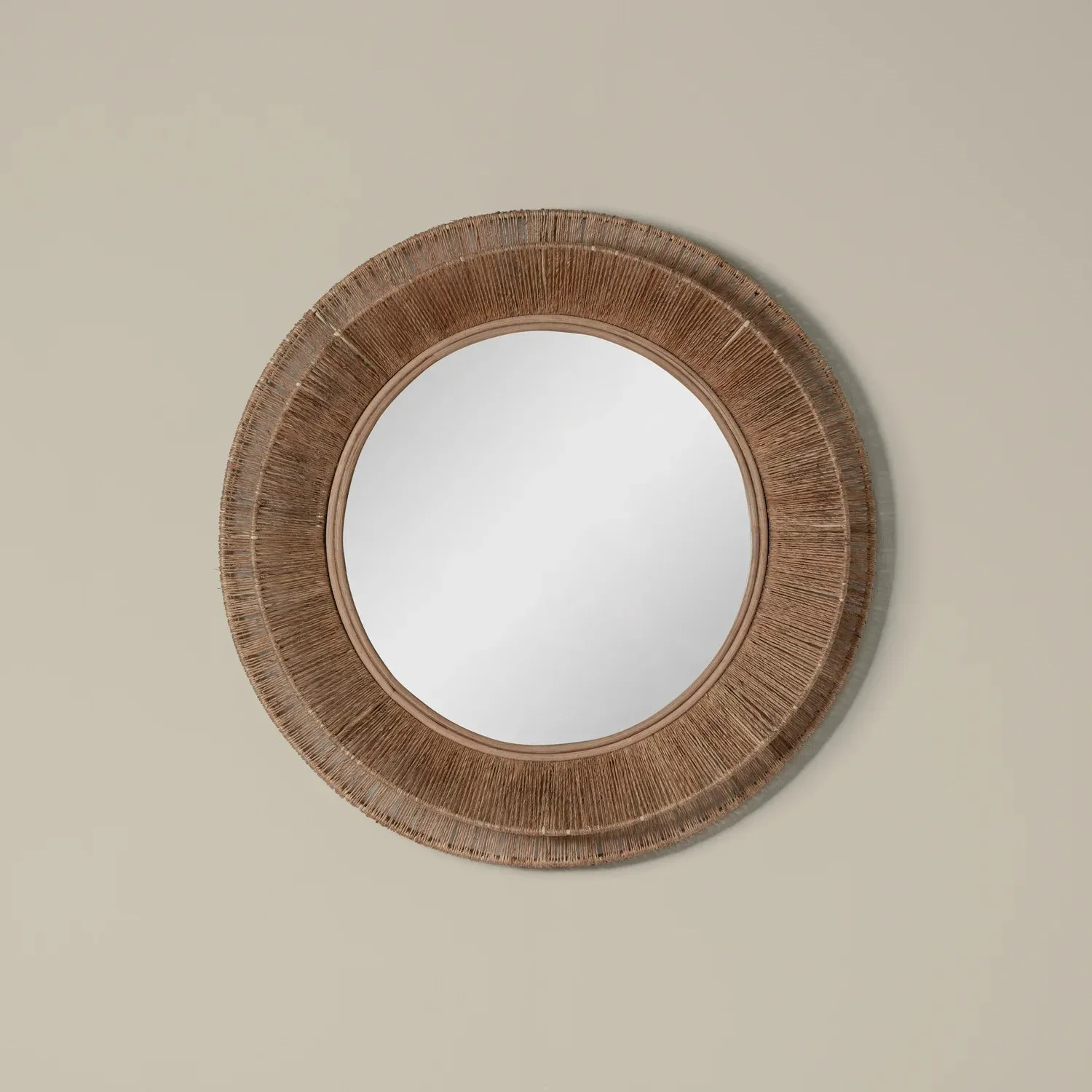 Collins Small Jute Mirror