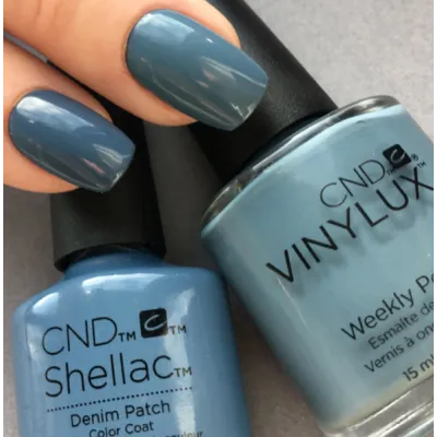 Denim Patch * CND Shellac