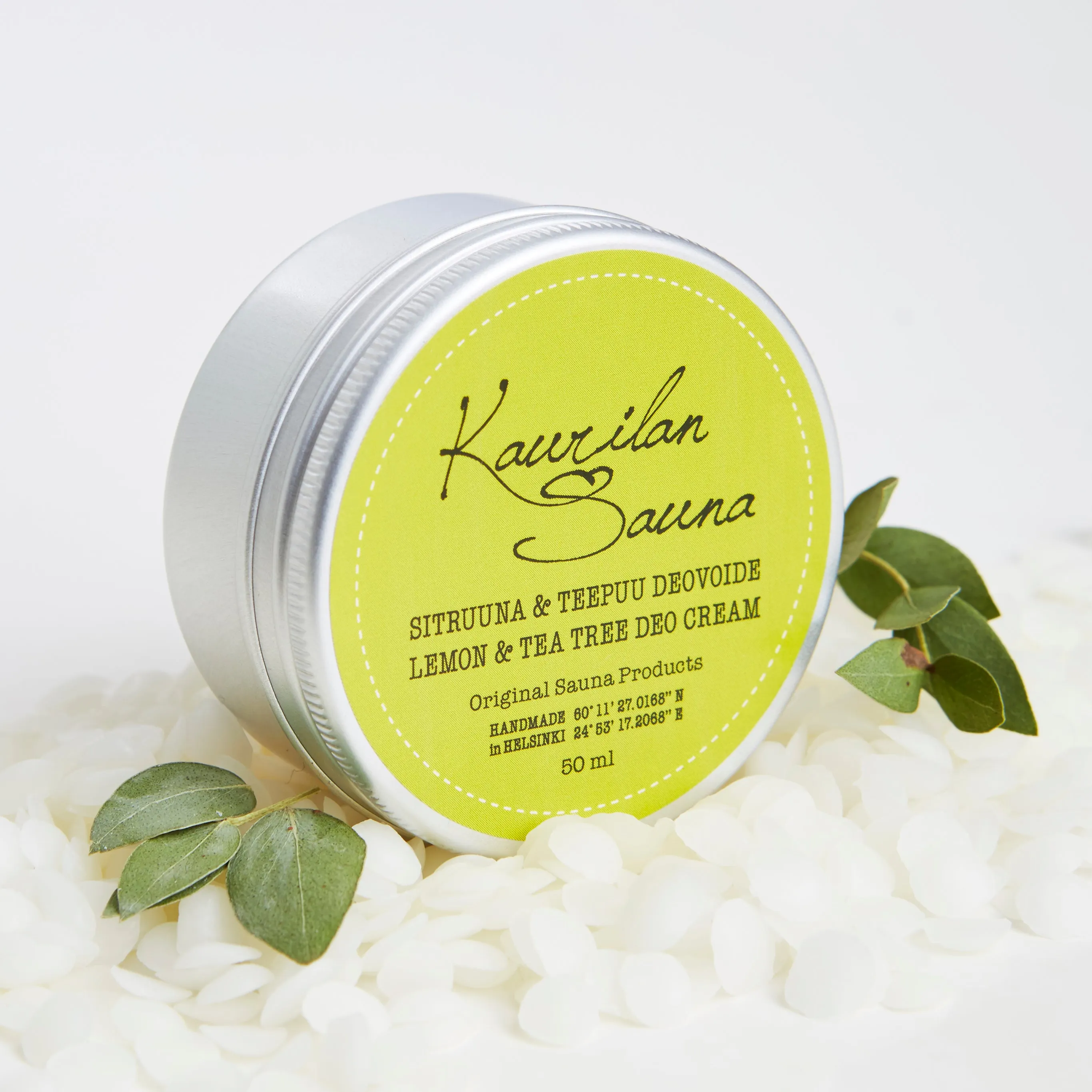 Deo Cream, Lemon & Tea Tree, 50 ml