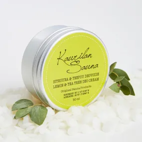 Deo Cream, Lemon & Tea Tree, 50 ml
