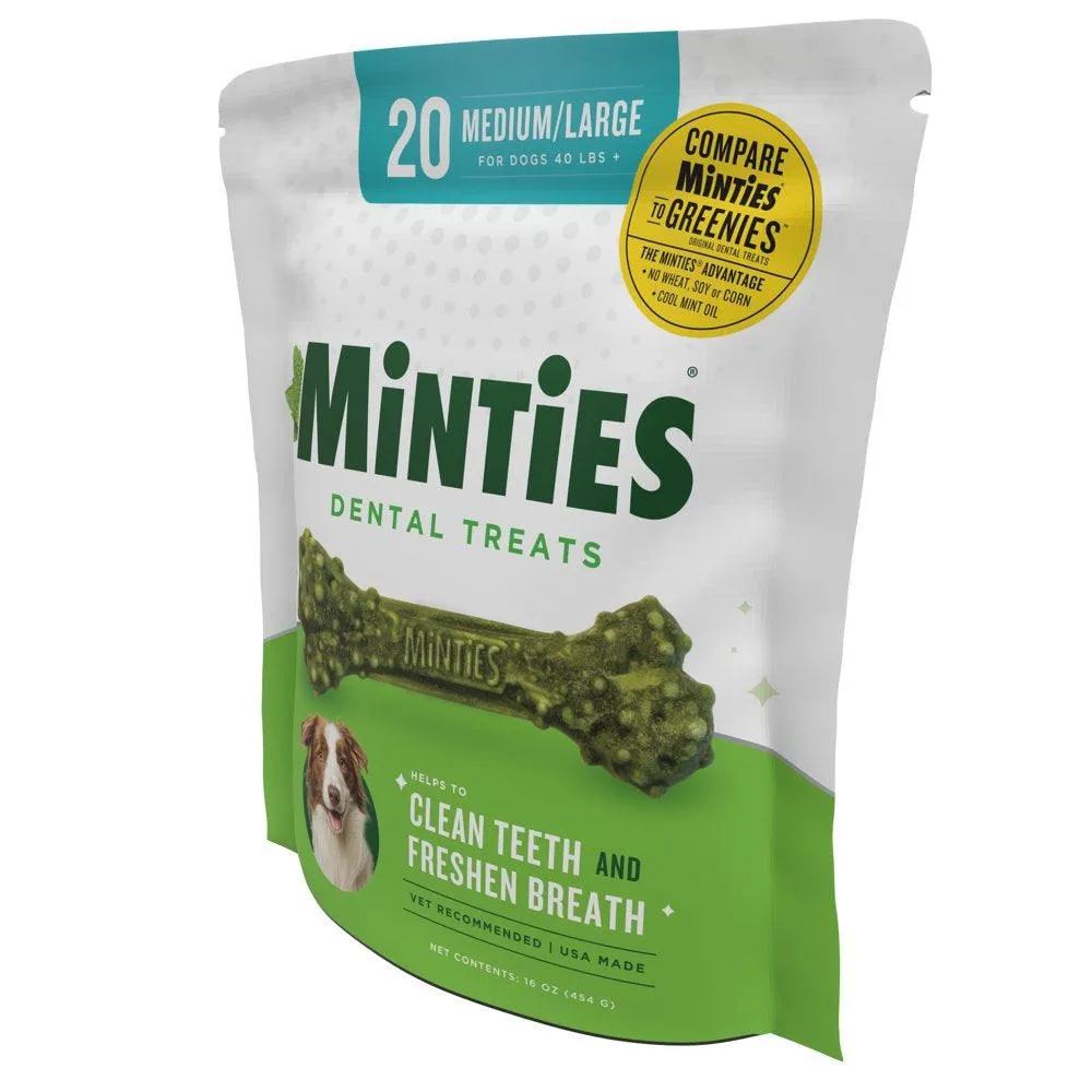 Dog Dental Bone Treats 20 Count