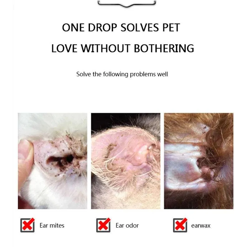 Ear Mites Medicated Ear Wash