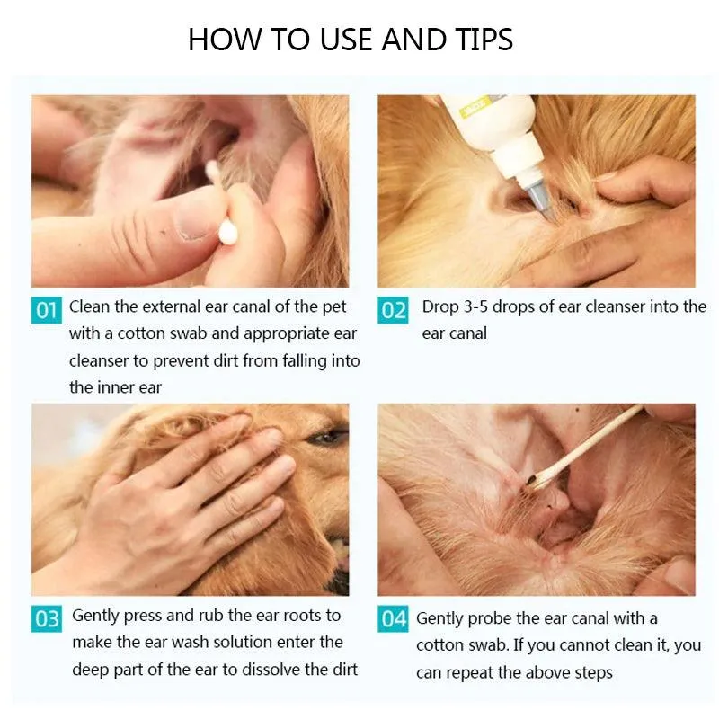 Ear Mites Medicated Ear Wash