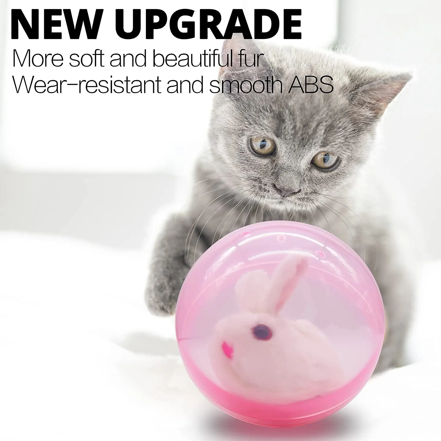 Electric pet rolling ball children's toy clip doll