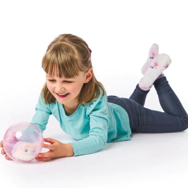 Electric pet rolling ball children's toy clip doll