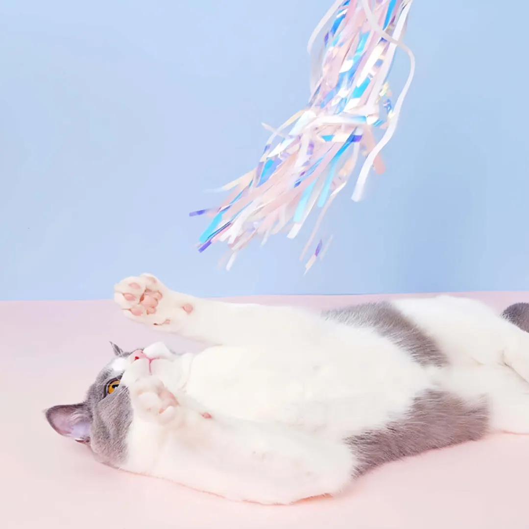 Fairy Wing Cat Teaser Stick Cat Toy
