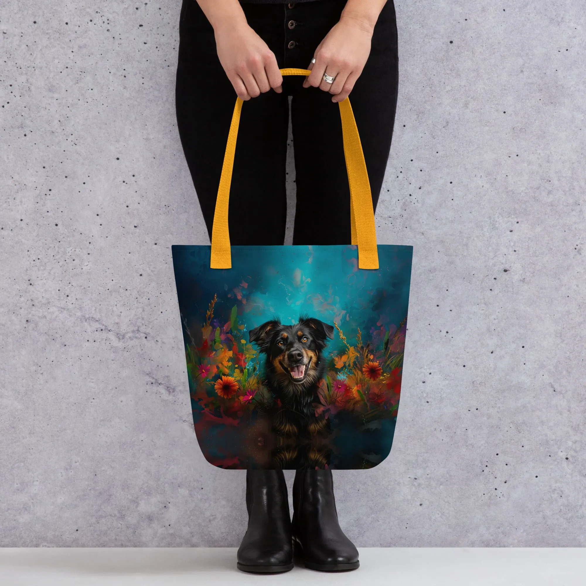 Floral Fetch Tote bag