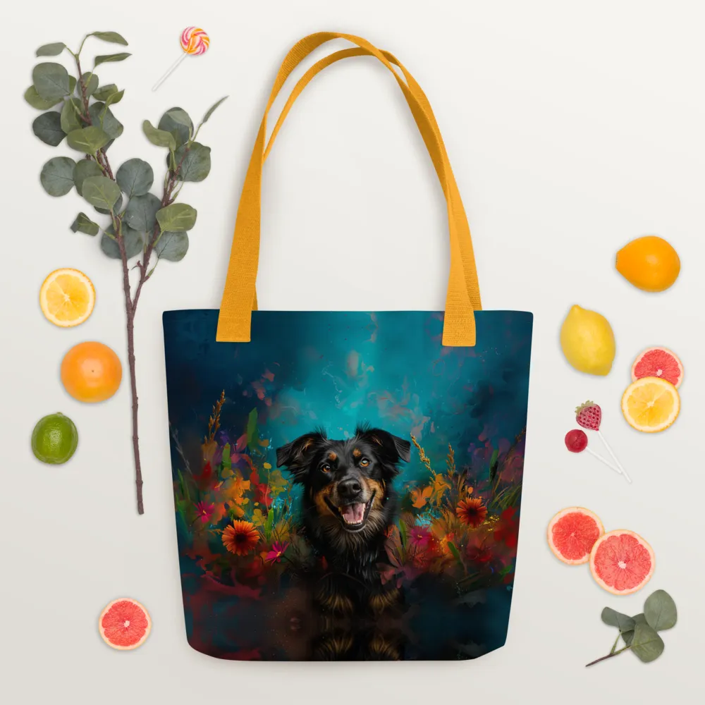 Floral Fetch Tote bag