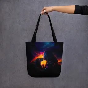 Floral Harmony Tote bag