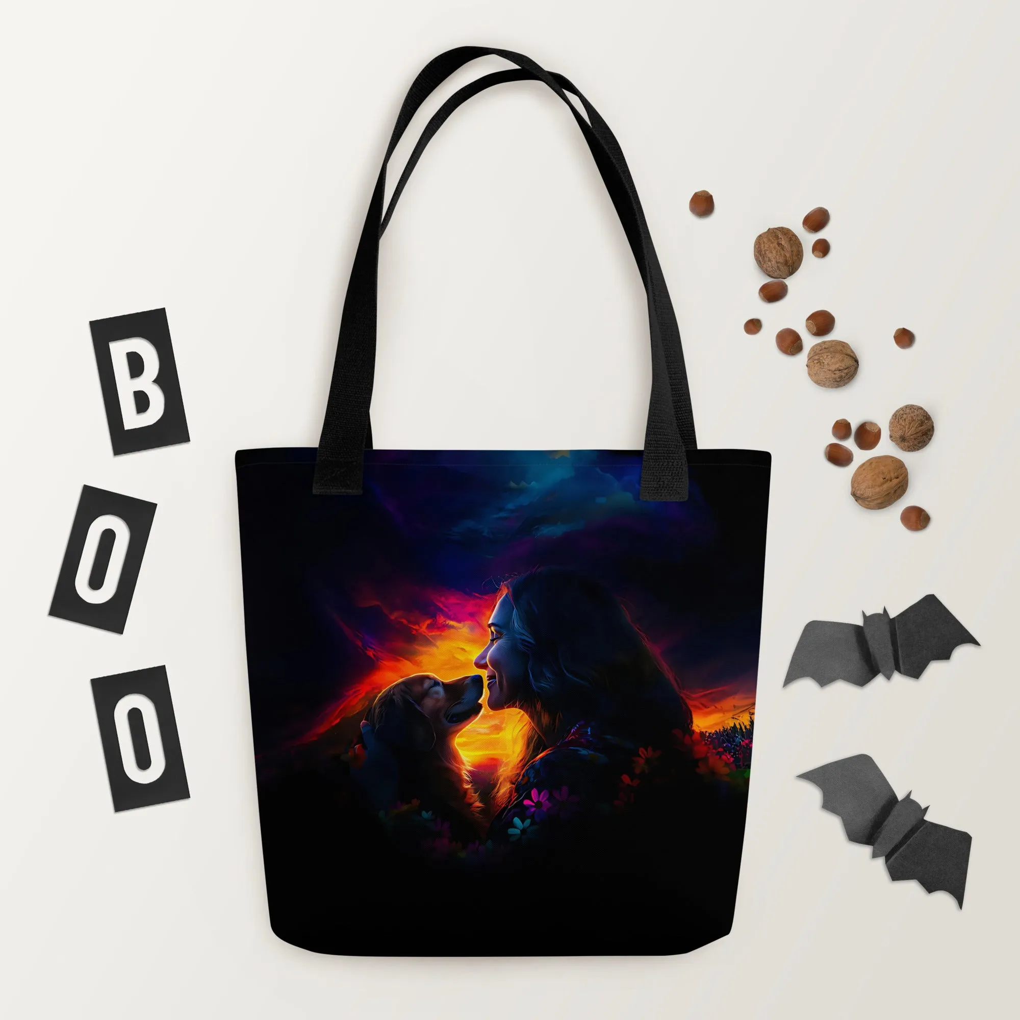 Floral Harmony Tote bag