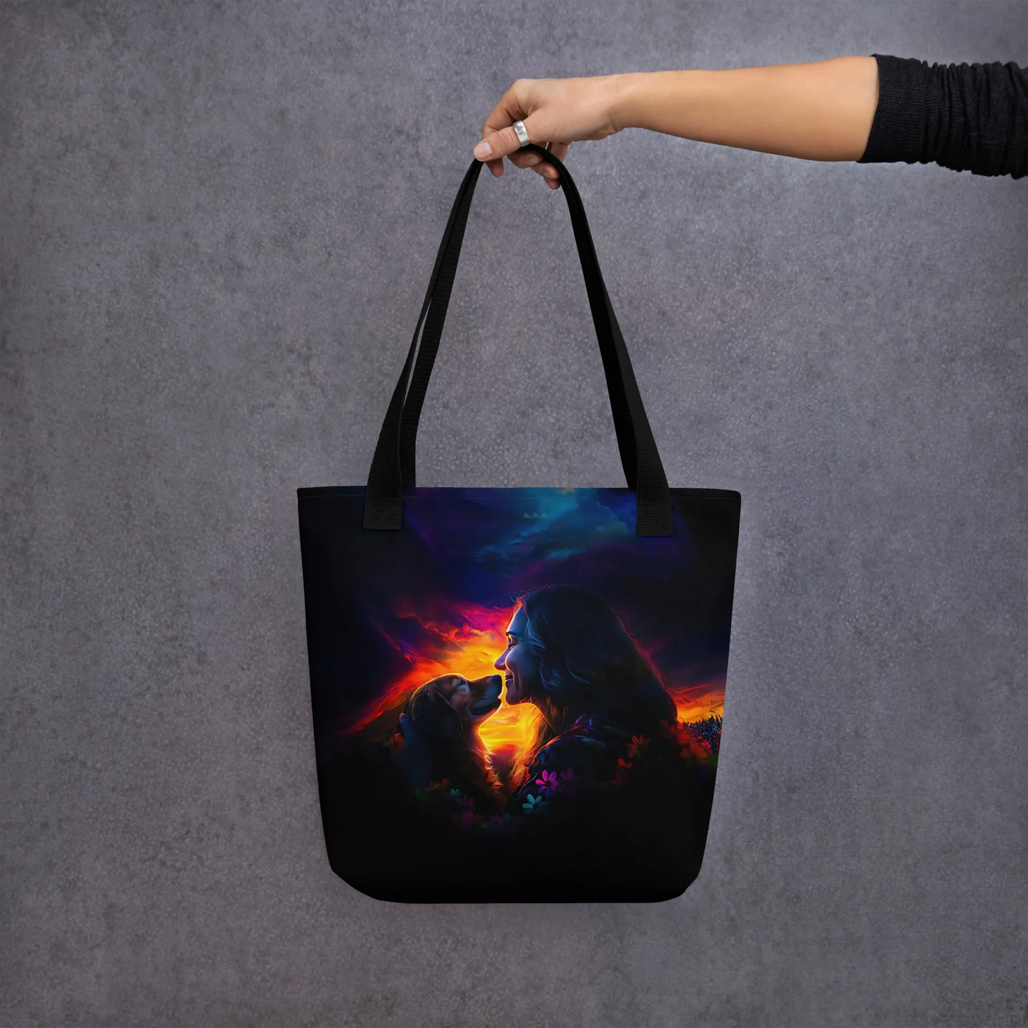 Floral Harmony Tote bag