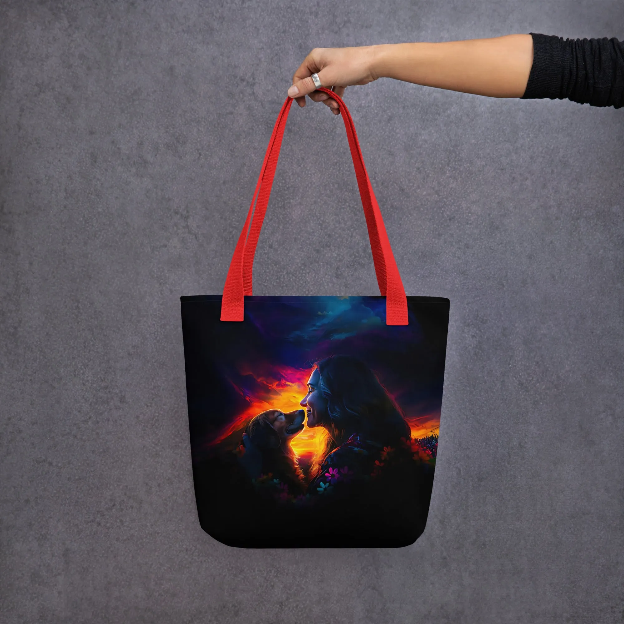 Floral Harmony Tote bag