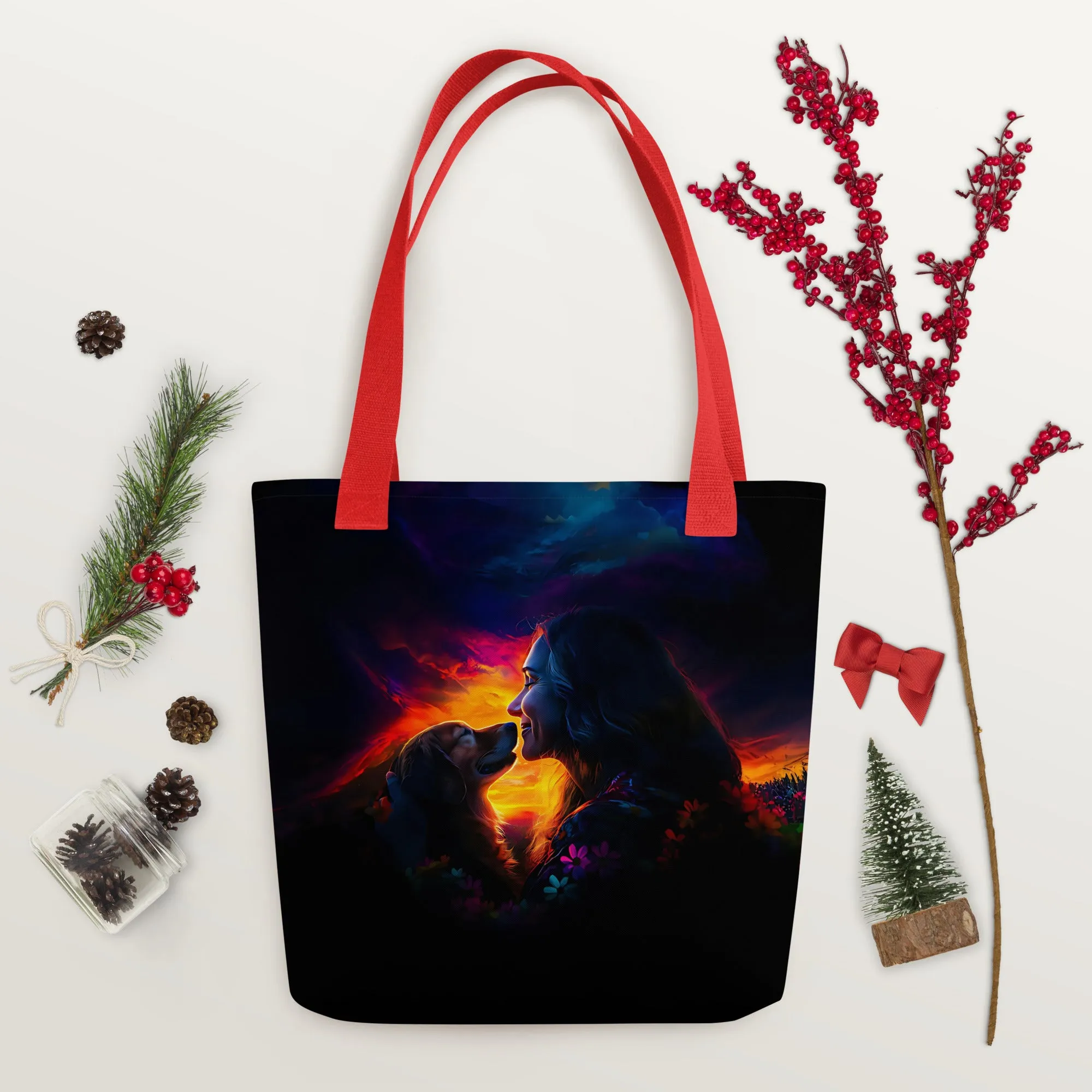 Floral Harmony Tote bag