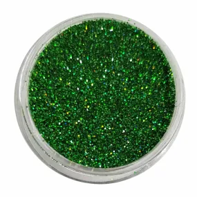Green Glitter (Fine Holographic Glitter) - Emerald Envy
