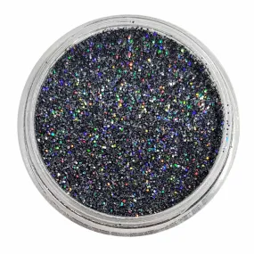 Grey Glitter (Fine Holographic Glitter) - She Got Slated