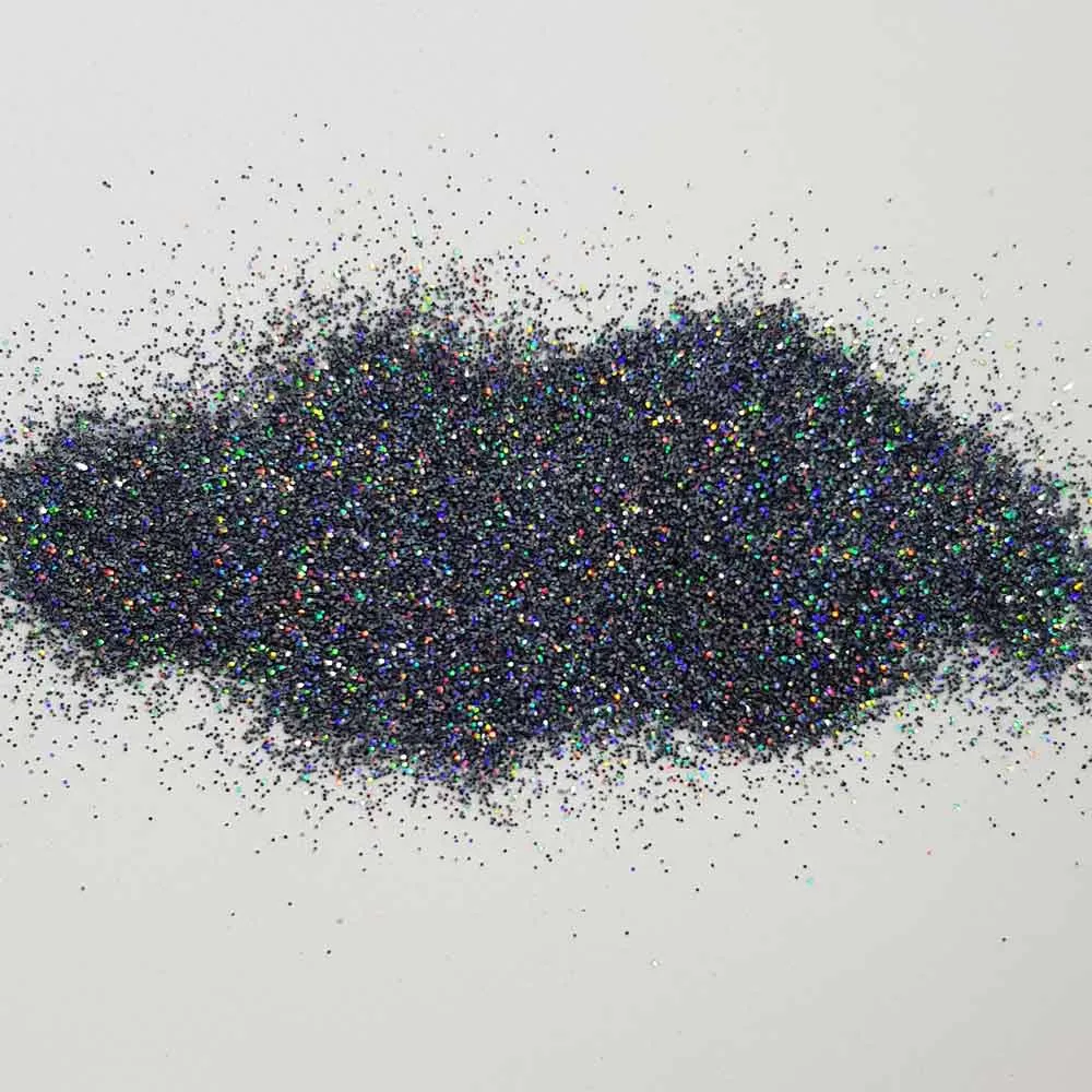Grey Glitter (Fine Holographic Glitter) - She Got Slated
