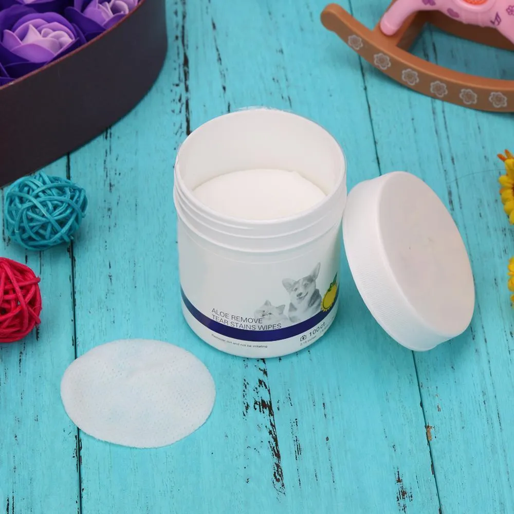 Happy Pawsome® Tear Stain Wipes (100 pcs set)