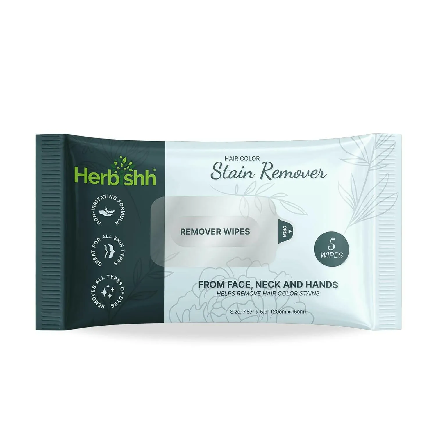 Herbishh Hair Color Stain Remover Wipes