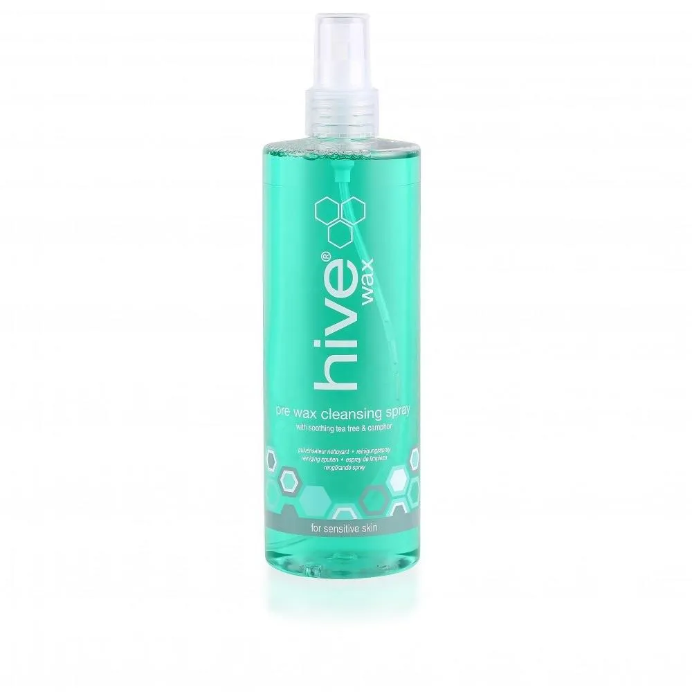 Hive Pre Wax Tea Tree & Camphor Cleansing Spray 400ml