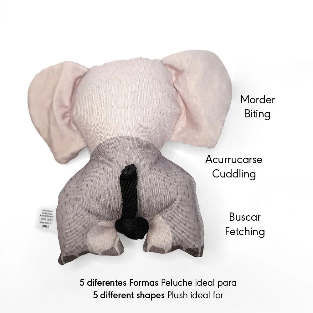 Kanu Pet Plush Elephant Dog Toy