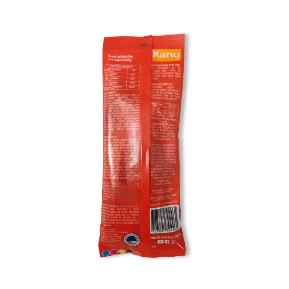 Kanu Pet Twist Sticks X 8 Units Dog Treat