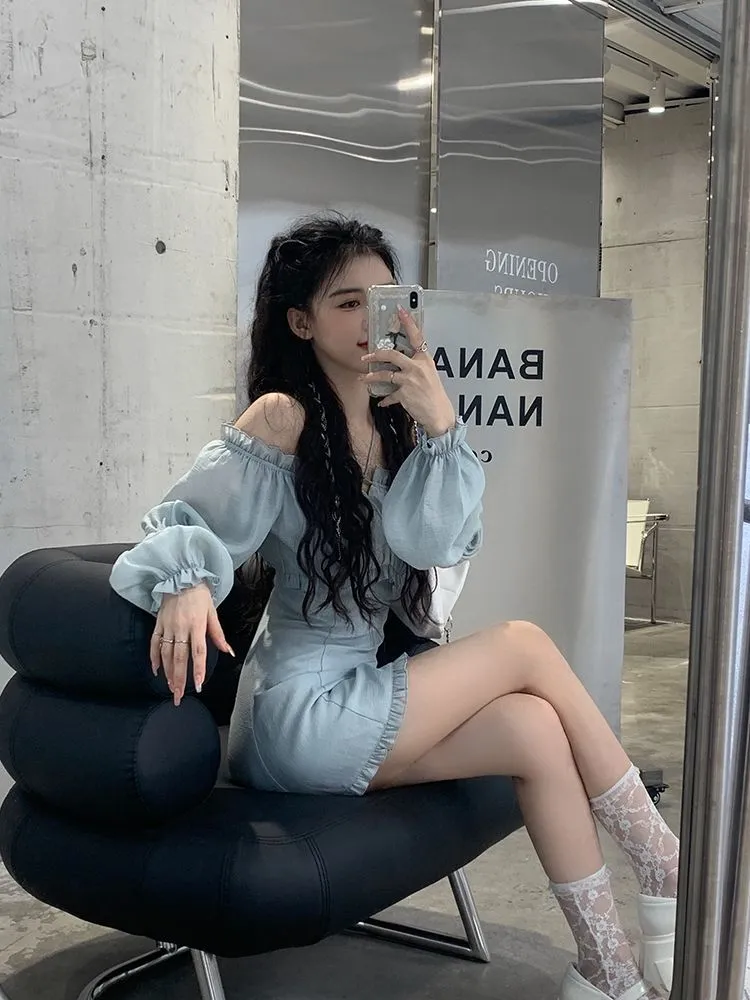 Korean Long Sleeve Fairy Dress