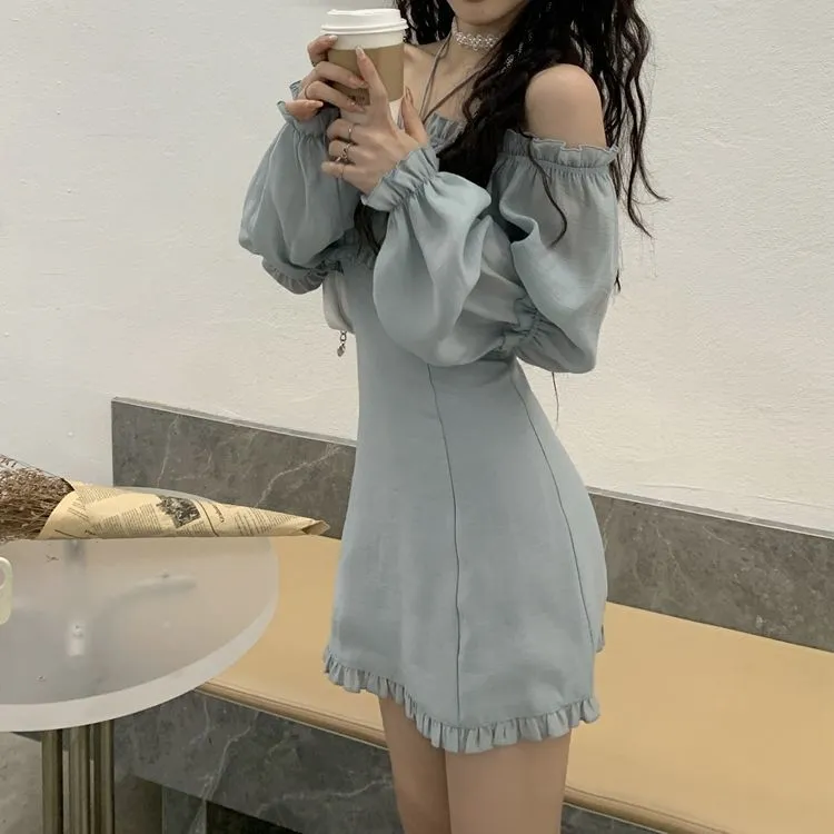 Korean Long Sleeve Fairy Dress