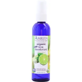 Lime Deodorant 4 fl oz by Amrita Aromatherapy