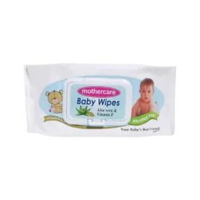 MOTHERCARE BABY WIPES ALOVERA & VITAMIN E WHITE 80PCS