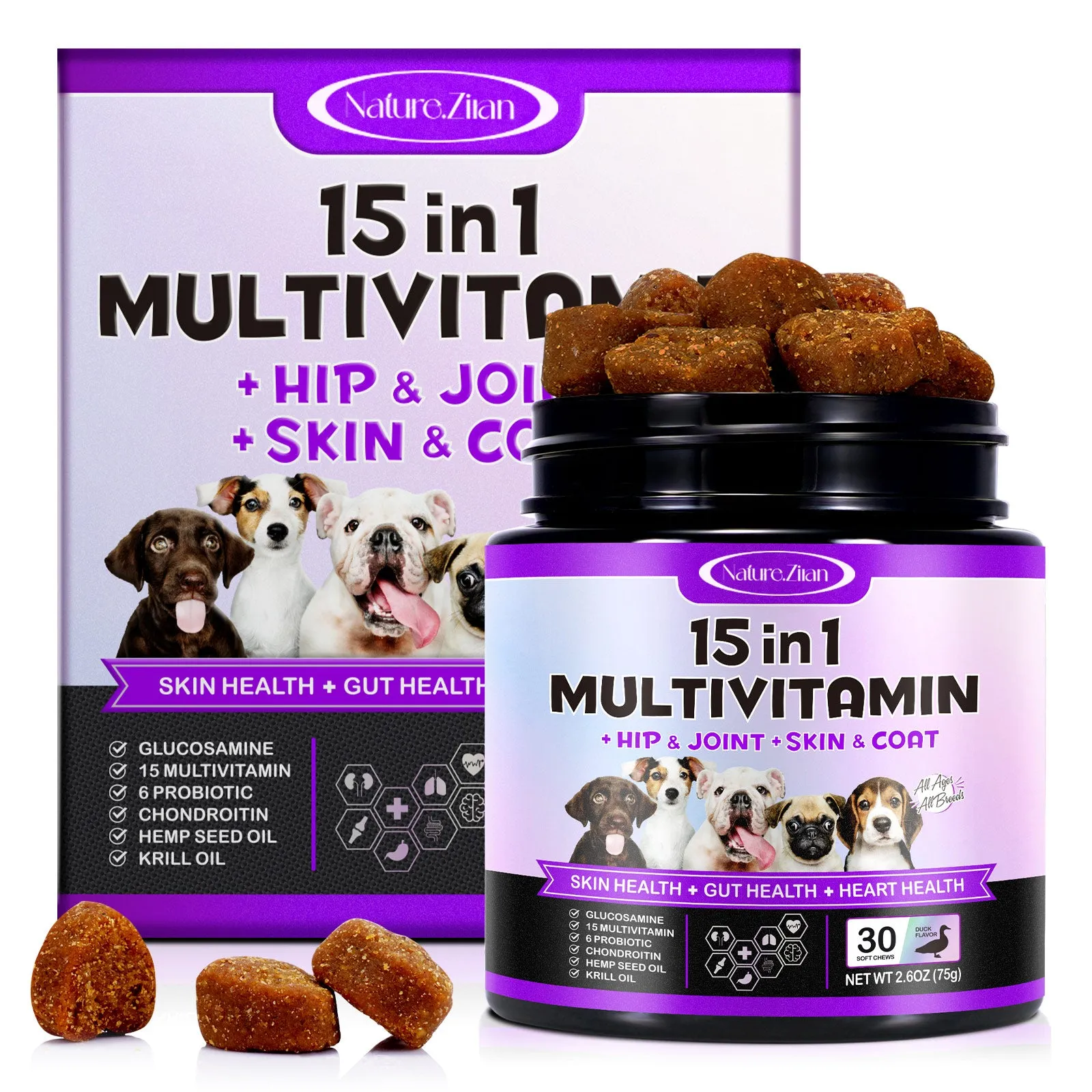 O nature .ZIRAN 15 IN 1 Multivitamin
