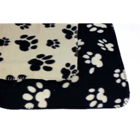 Paw Print Pet Blanket Throw 60cm x 50cm