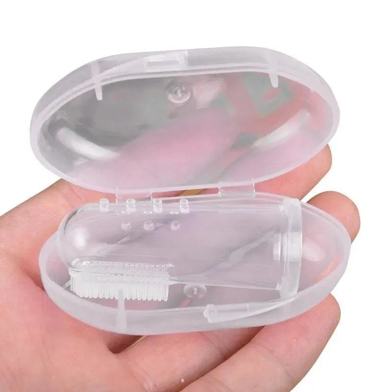 Pet Dental Finger Toothbrush for Cats and Dogs: Fresh Breath & Healthy Gums