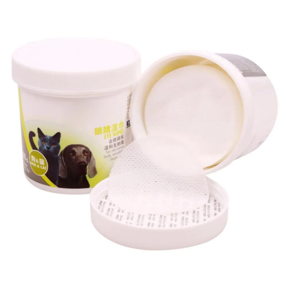 Pet Eye Wipes - Anti-Bacterial Aloe Wipes