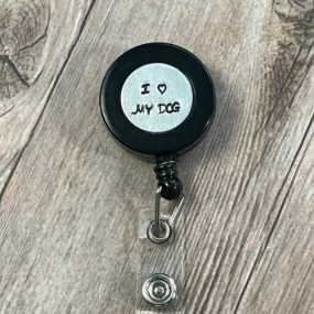 PET LOVER BADGE REEL