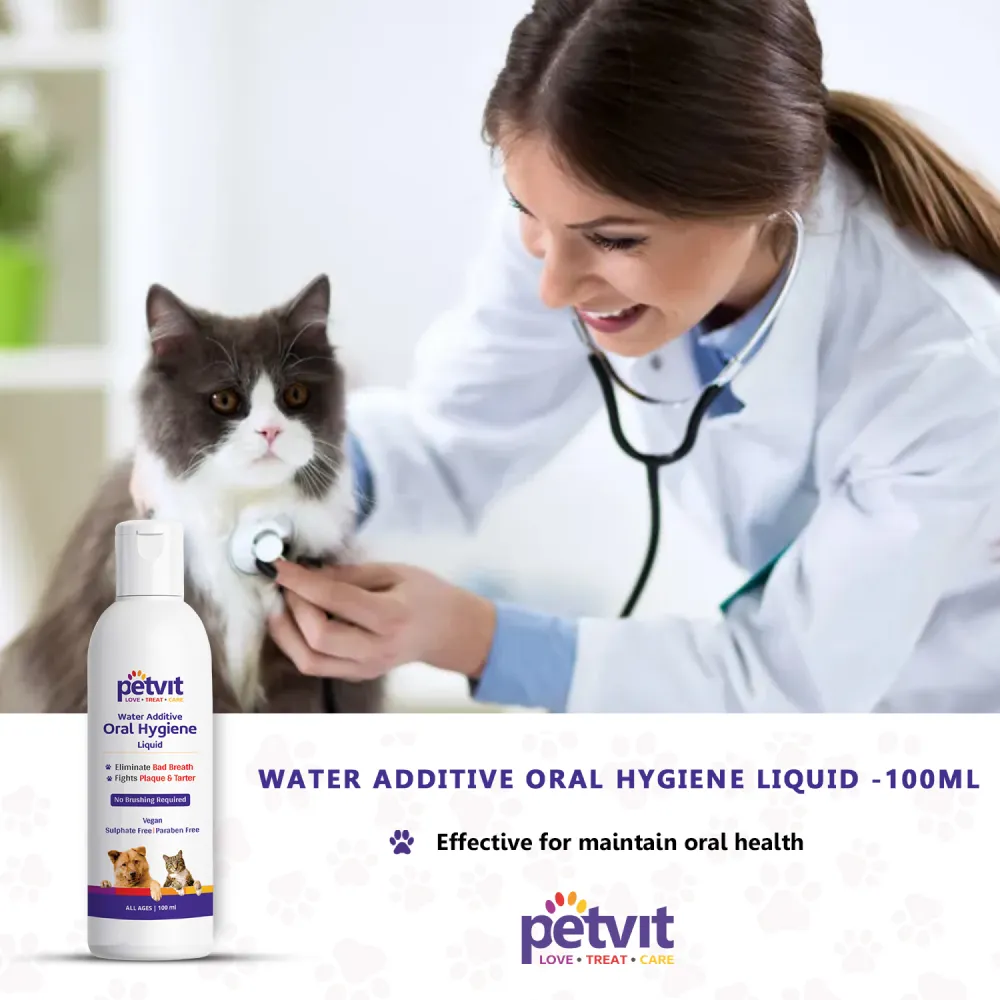 Petvit Oral Hygenic Liquid for Dogs and Cats