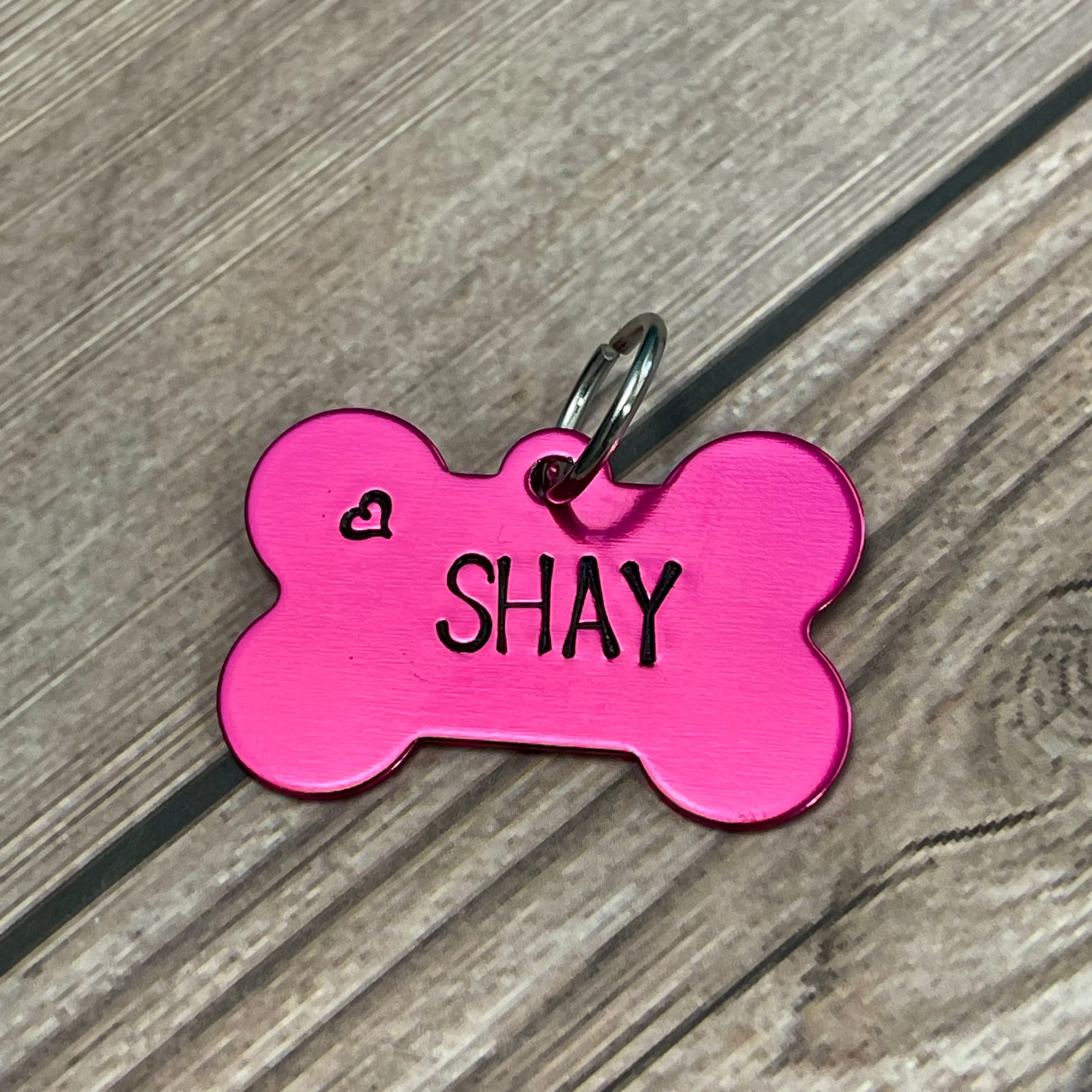 PINK PET ID TAG