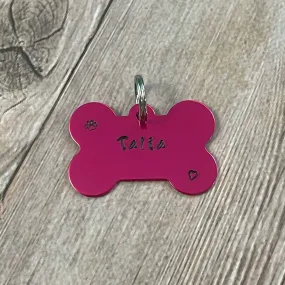 PINK PET ID TAG